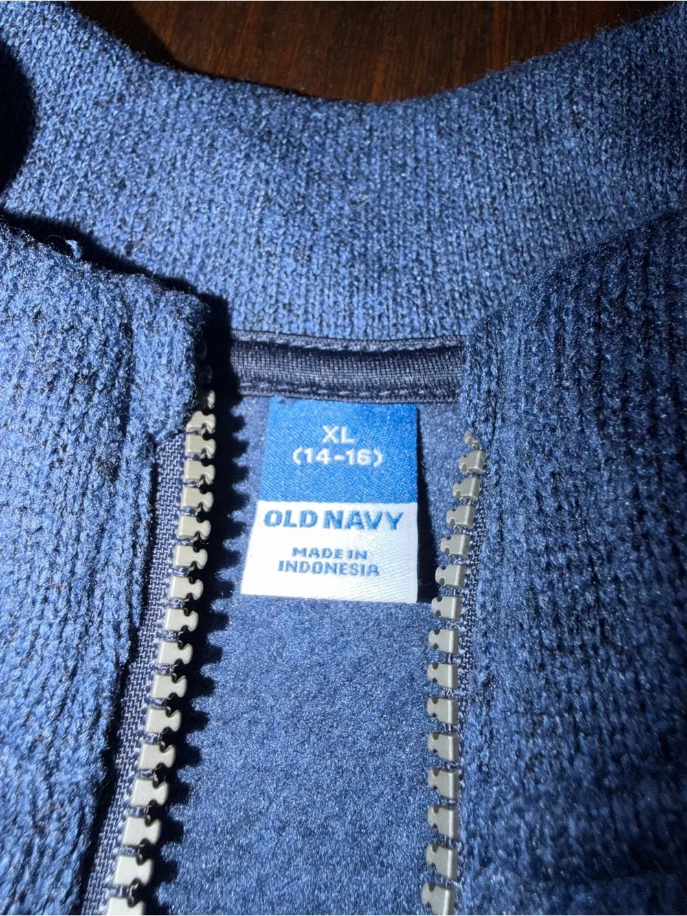 Old Navy Men's Navy Heather Half-Zip Sweater